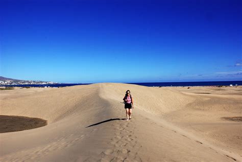 Ehefrau und ein Fremder in den Dünen von Maspalomas Teil 3